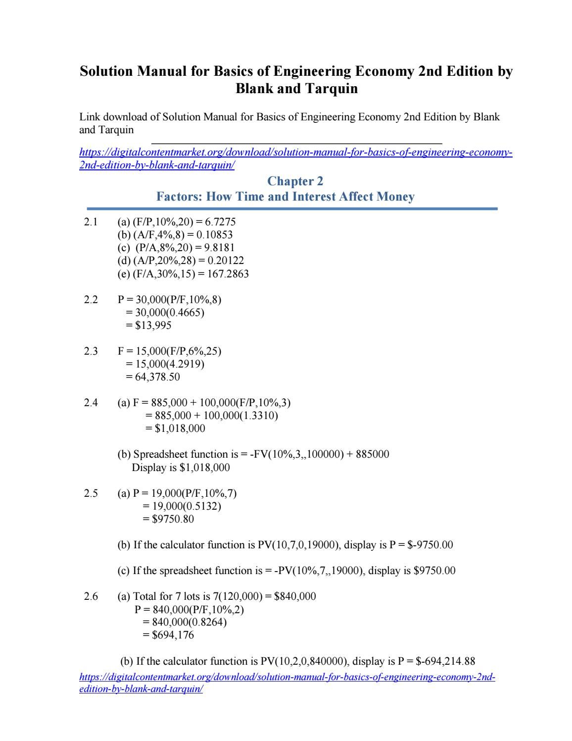 engineering economics by riggs pdf 158